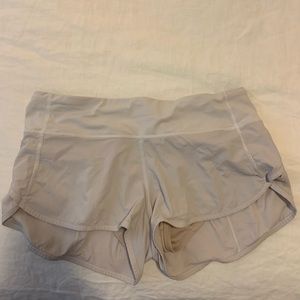 Lululemon white shorts